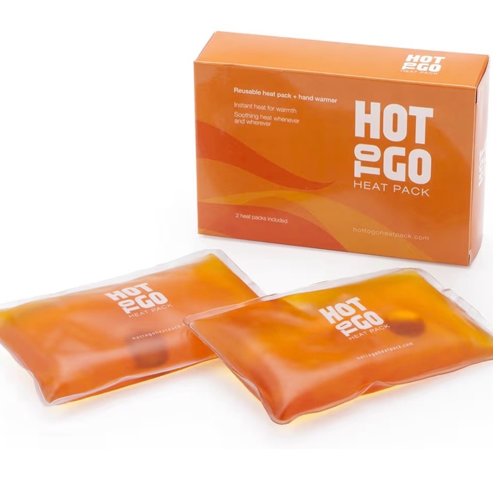 Hot to Go Reusable Heat hand warmers for skiing snowboarding winter necessity